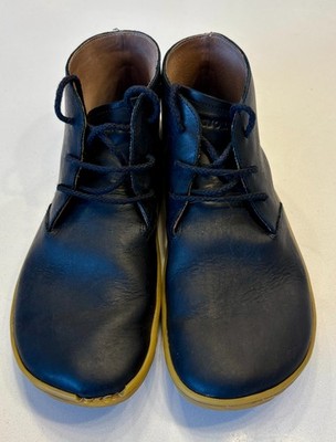 VivoBarefoot Addis Desert Chukka Minimalist Boot - Men's EU43/US10 Black Leather