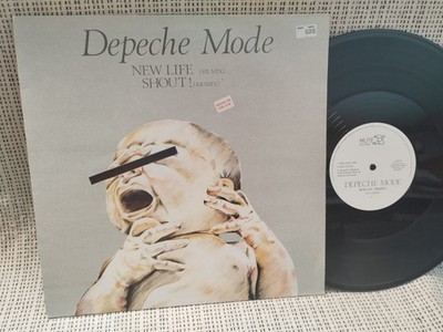 Depeche Mode, Maxi 12'', New Life Re Mix, Shout Rio Mix, LTD UK 81 EX+  