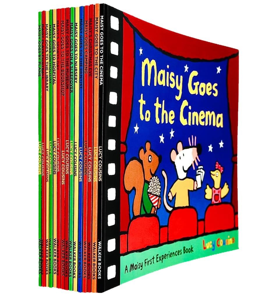 Lucy Cousins Maisy Mouse First Experience 15 Books Collection Set Cinema, City