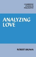 Robert Brown (U. A.) | Analyzing Love | Buch | Englisch (2003) | Gebunden