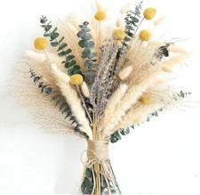 Dried Pampas Grass Bouquet - Boho Home Decor, Vase Fillers, Dried Floral