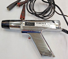 244.2115 Sears Chrome Finish Timing Light Gun Works Great Man Cave Wall Art 244.2115 Sears Chrome Finish Timing Light Gun Works Great Man Cave Wall Art