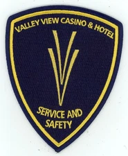 CALIFORNIA CA VALLEY VIEW CASINO SECURITY NICE SHOULDER PATCH SHERIFF POLICE