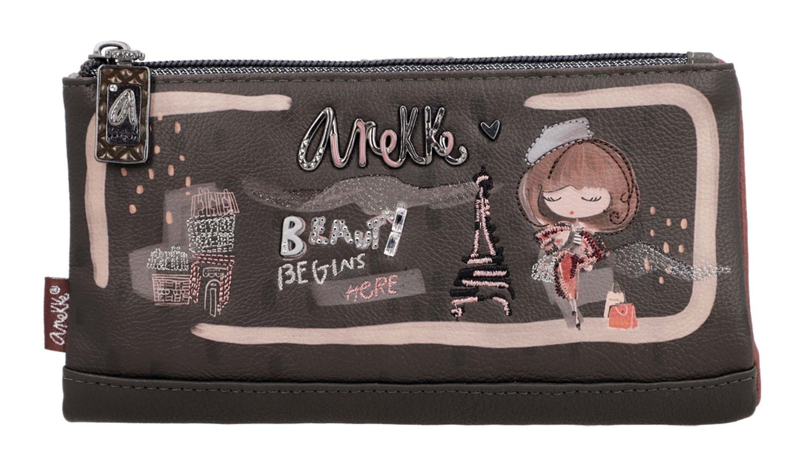 Anekke purse Mademoiselle Flexible RFID Wallet L Multicolor