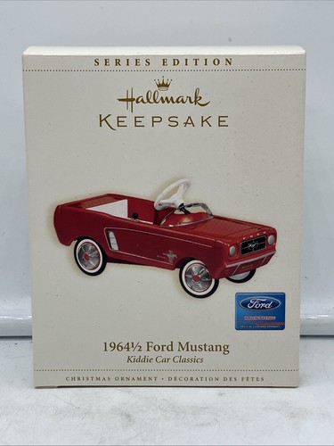 2006 Hallmark Keepsake Ornament 1964 1/2 Ford Mustang Kiddie Car Classics