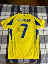 Signed Ronaldo Jersey 24-25
