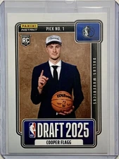 2025-26 Panini Instant NBA Draft Night Cooper Flagg #1 RC Rookie Card Mavs DN1