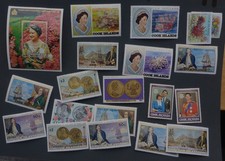 COOK ISLANDS MINT VF H* HIGH VALUE SET S/S FACE $36 LOW START SPEDIZIONE GRATUITA