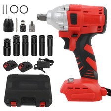 Cordless Electric Impact Wrench Set 1000 N.m Torque Screwdriver Drill Tools