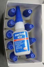 Lot of 10 Pack LOCTITE  431 Instant Adhesive Super Glue 20g Clear 4/25