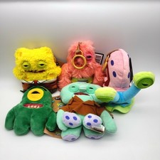 Zuru Fuggler X SpongeBob SquarePants Keychain Set Of 5 Backpack Clips Key Ring