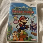 Super Paper Mario (Nintendo Wii, 2007) cib manual included