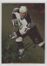 1998-99 ITG Be A Player Gold Auto Daymond Langkow #129 Auto 2d8