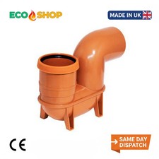 Low Back P Trap 110mm Underground Drainage uPVC