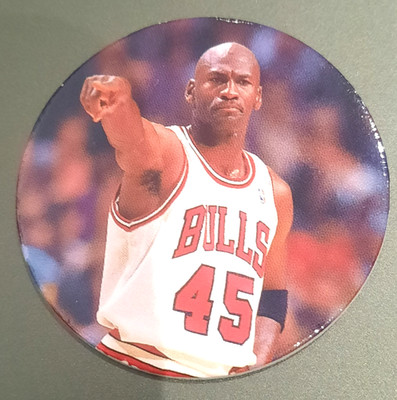 NBA シカゴブルズ　マイケルジョーダン　52 MICHAEL JORDAN-POG #52-COIN-CHICAGO BULLS🏀 BASKETBALL CARD-1995