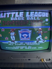 Little League Baseball: Championship Series (Nintendo NES, 1990) Cartridge Only