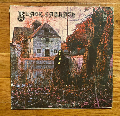 Black Sabbath - Self Titled LP Warner Bros. WS 1871 1977 Pressing