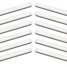 Set 12 LED 4ft Batten Light Ceiling Fitting 4800 Lumen Linear Strip Tube Light