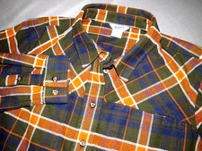 Duluth Trading Co. Free Swingin' Plaid Flannel Button Up Shirt Women's Large