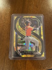 2025 Panini Select - Premier Level Walker Janek #127 Gold Ice Prizm /10