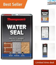5 Litre Thompsons Water Seal - Clear, Waterproof Sealant for Brick and Concrete