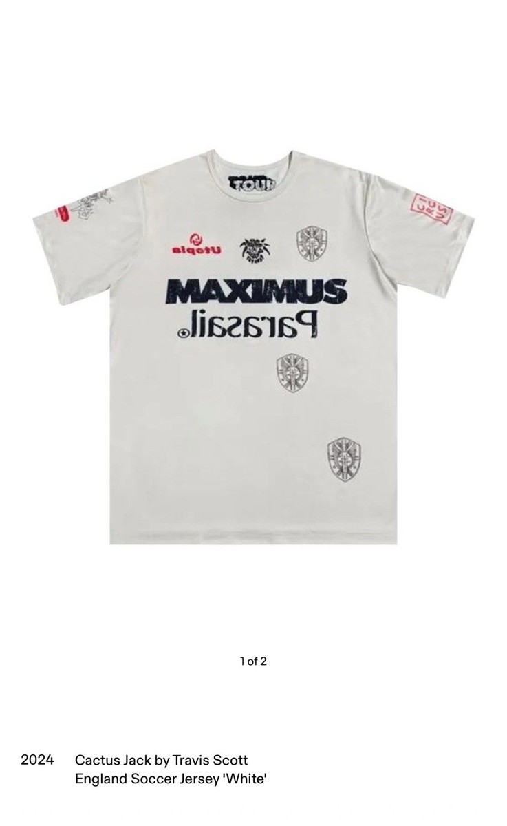 Travis Scott Soccer Jersey England | eBay