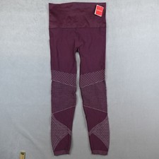 NWT Spanx Seamless Moto Leggings Womens Size XL Wine Look At Me Now Shaping