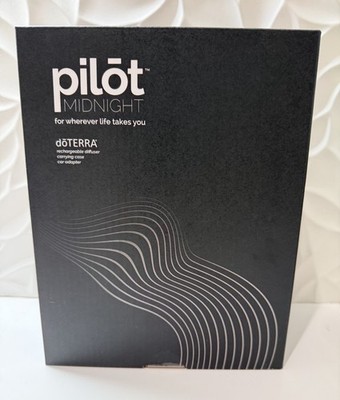NEW doTERRA PILOT MIDNIGHT Portable Car Essential Oil Aroma Diffuser W/Case
