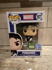 Funko Pop - Vinyl: Marvel - Punisher 1577 (ECCC) - Comic Con+ Protector