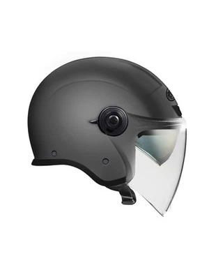 Casco Moto Jet PREMIER City Fly Evo U17BM Antracite Opaco - Imagen 1 de 4