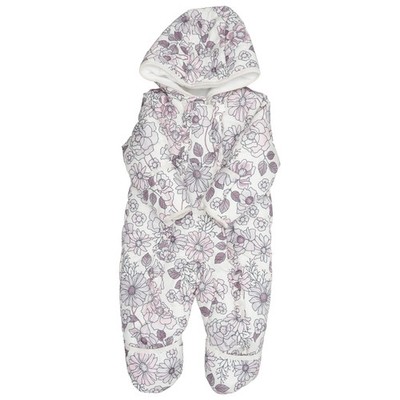 Mini Threads, Outdoor Overall, Größe: 74, Weiß/Mehrfarbig, Polyester #6Ns