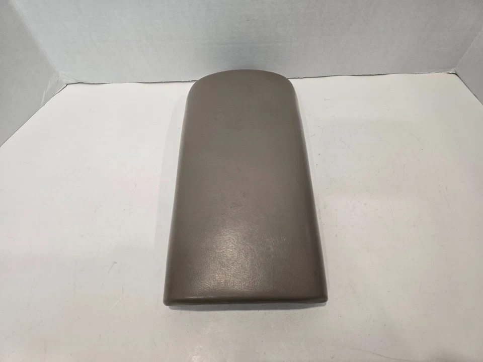 1995 - 1999 Buick Riviera OEM Leather Console Lid Armrest Tan / Beige A193 - Image 2 of 4