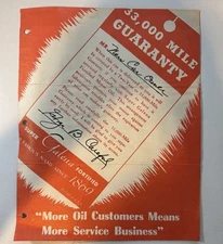 Super Galena Oil Vintage Brochure Advertisement