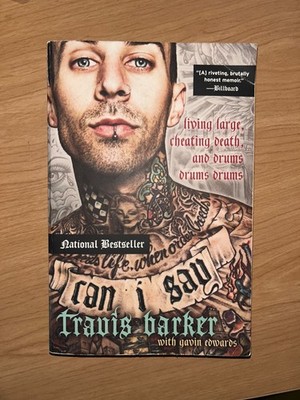 Travis Barker Taschenbuch  Can I Say  - Bestseller - fast neu