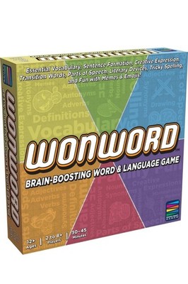 NIB Wonword Brain Boosting Word & Language Game Semper Smart Games