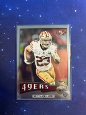 2025 Topps Chrome Football Christian McCaffrey 1975-29 Retro Throwback