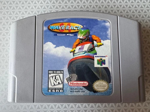 Wave Race 64 (Nintendo 64 N64 Game) Tested Working Authentic!