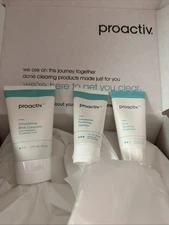 Proactiv+ 3 Step Acne Treatment, Benzoyl Peroxide Face Wash, 30 Day Kit 07/2025