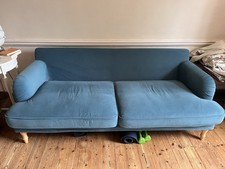IKEA Stocksund 3-Seater Sofa Blue/Teal collection Nr Buxton SK17