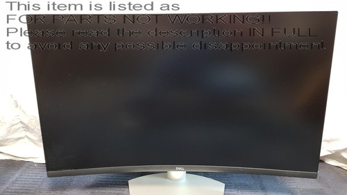 DAMAGED! Dell s3221qsa 31.5" 4K UHD (3840x2160) Curved Monitor, 60Hz - Picture 9 of 23