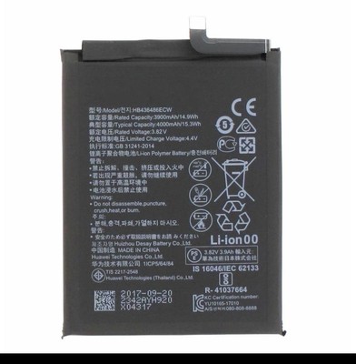 Für Huawei Mate 10, Mate 10 Pro, Mate 20, P20 Pro Ersatz Akku HB436486ECW