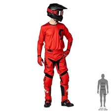MAGLIA JERSEY MOTO CROSS ENDURO SCOTT COMPETE ROSSO NERO