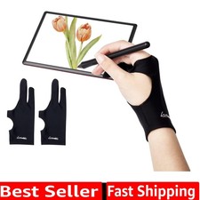 Digital Drawing Glove 2-Pack - Artist Gloves for Tablets Sketching