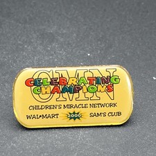 Walmart Children’s Miracle Network Celebrating Champions Lapel Hat Pin