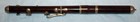 VINTAGE PICCOLO FLUTE - WOODEN WITH METAL FITTINGS — photo 2