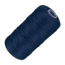 Nylon String Cord 1.5mm x 218Yard Macrame Rope Braided Thread Twine Navy Blue