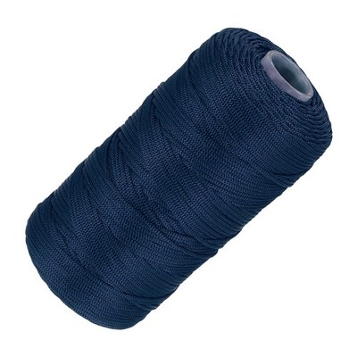 Nylon String Cord 1.5mm x 218Yard Macrame Rope Braided Thread Twine Navy Blue