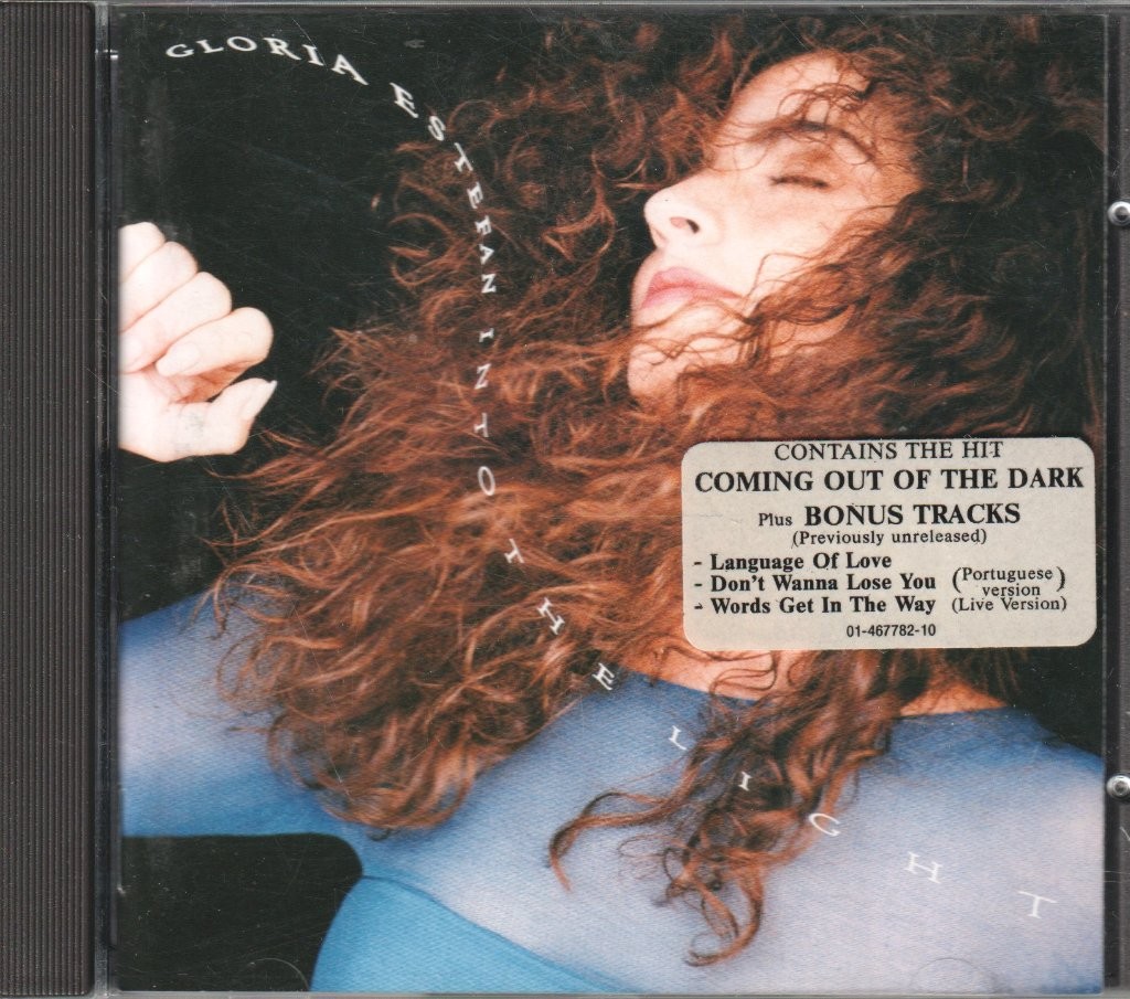 Gloria Estefan Into the Light CD UK Issue Pressed In Austria Epic 1991 with info