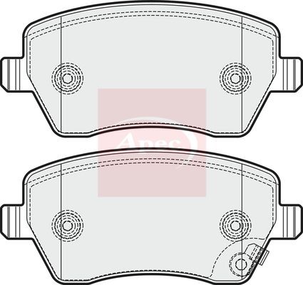 Brake Pad Set For Disc Brake Front Fits Opel Agila Vauxhall Agila APEC PAD1664
