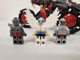 LEGO LEGENDS OF CHIMA: Wakz' Pack Tracker (70004) - 100% Complete w/ Manual